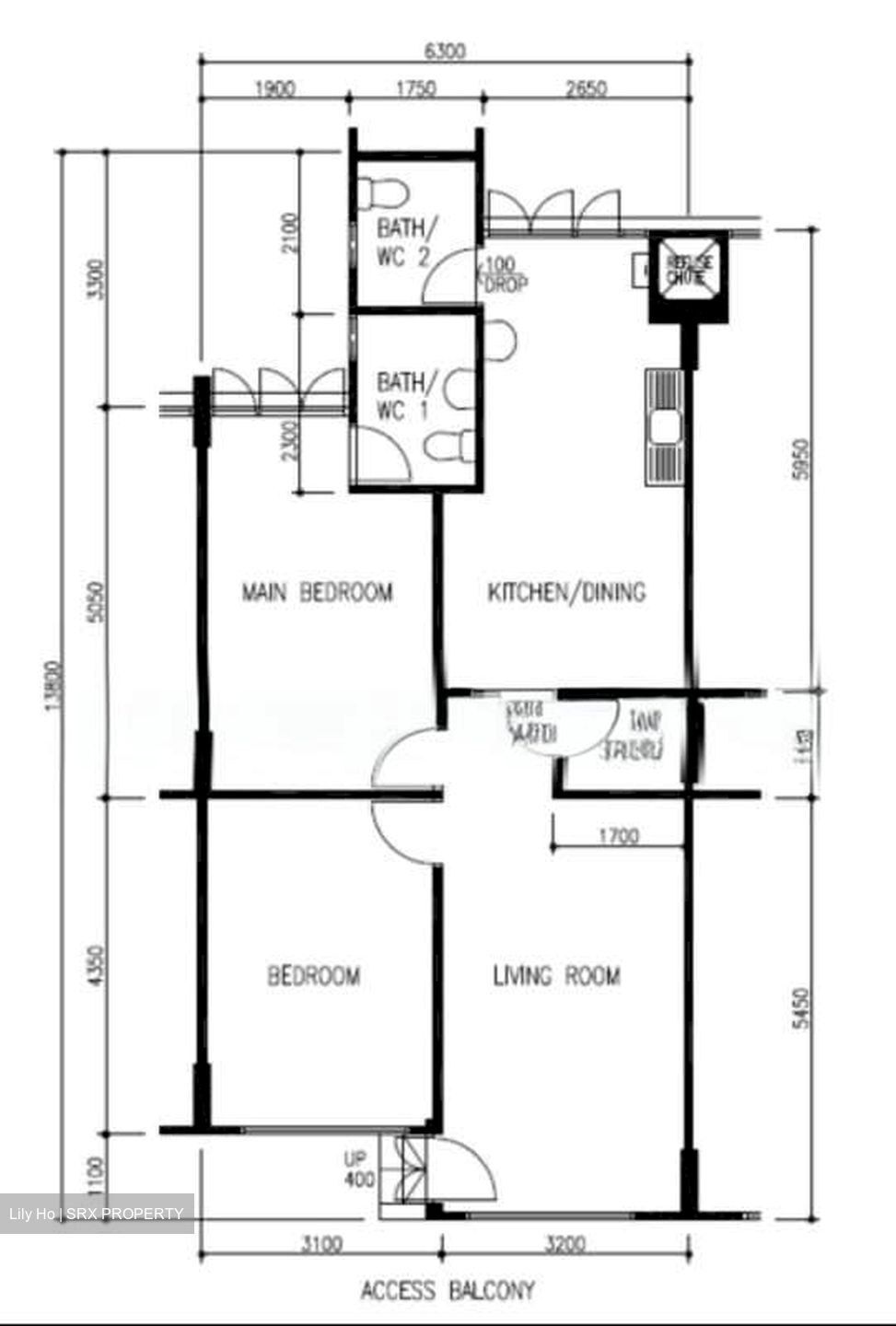 Blk 665 Hougang Avenue 4 (Hougang), HDB 3 Rooms #568867861